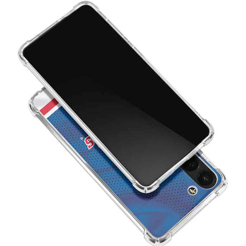 NHL New York Rangers Home Jersey Galaxy S24 FE Clear Case